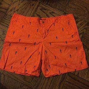 Merona orange seahorse shorts 18